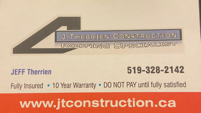 J. Therrien Construction & Roofing
